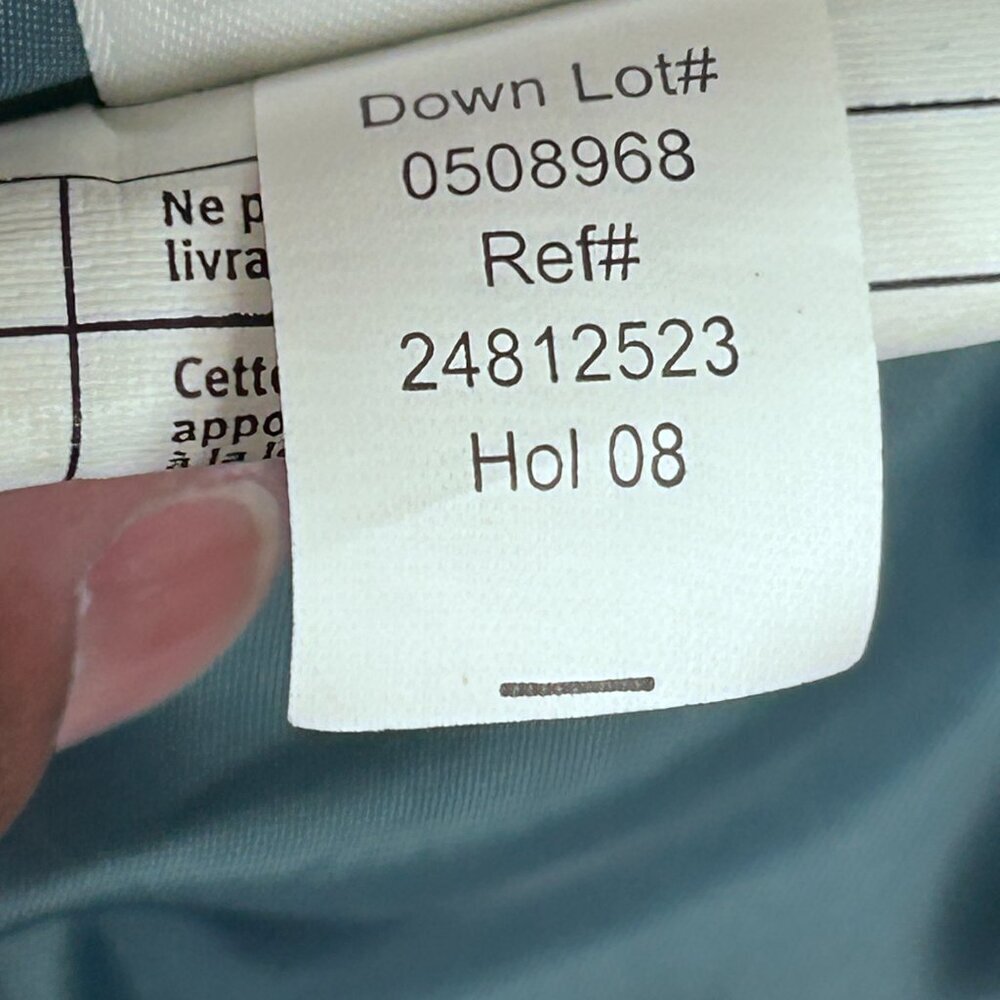 Eddie Bauer EB700 Premium Goose Down Full Zip‎ Puffer Vest Women's Size SP Green - Picture 9 of 12